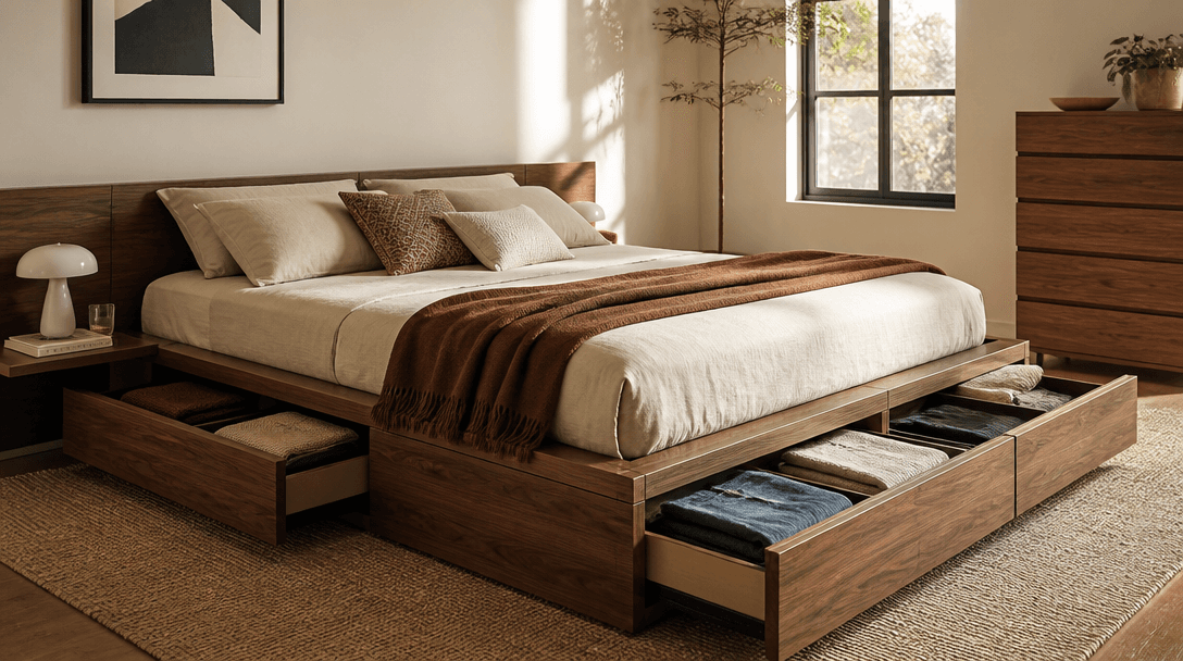 Clever under bed storage ideas that actually look good
