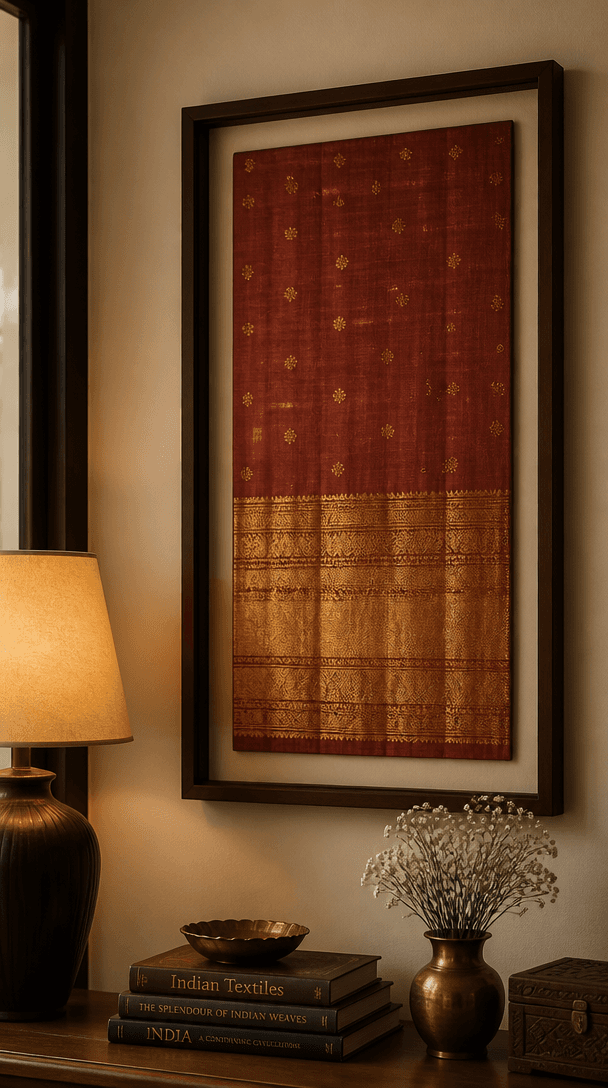 Vertical styling element for Indian interior design ideas that look expensive but arent