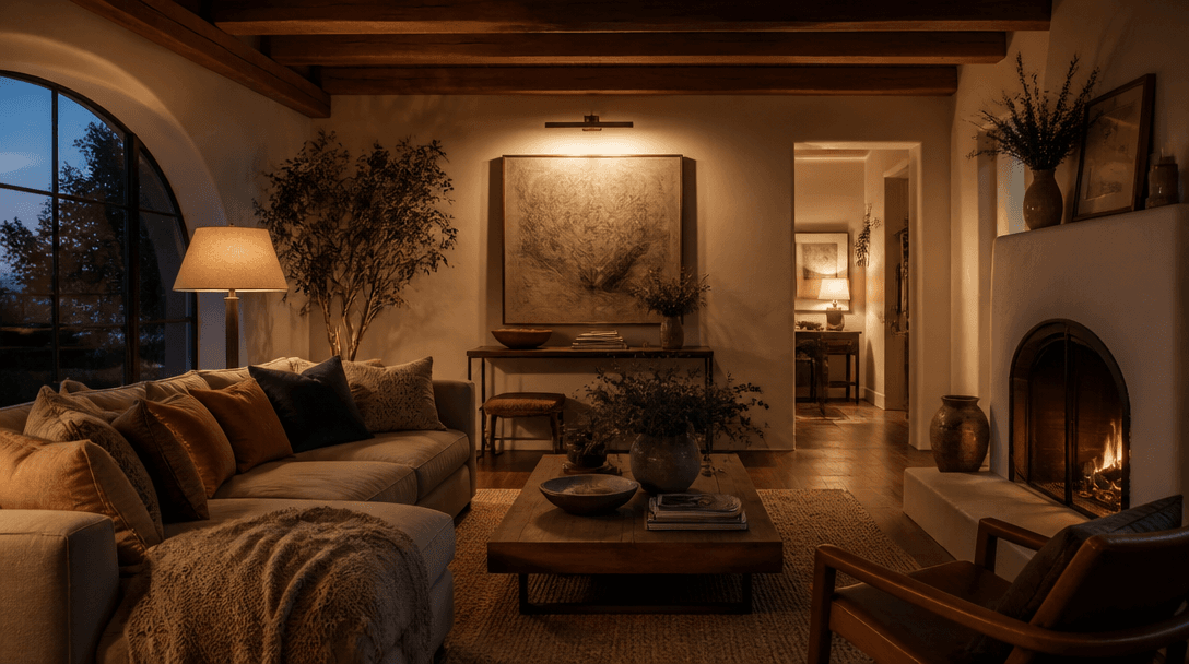 Interior design photo for Lighting ideas that make Indian homes feel warm and cosy