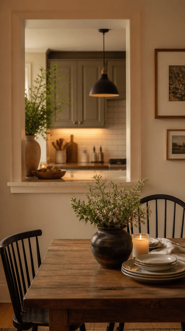 Vertical styling element for How to make a 2BHK feel like a much bigger home