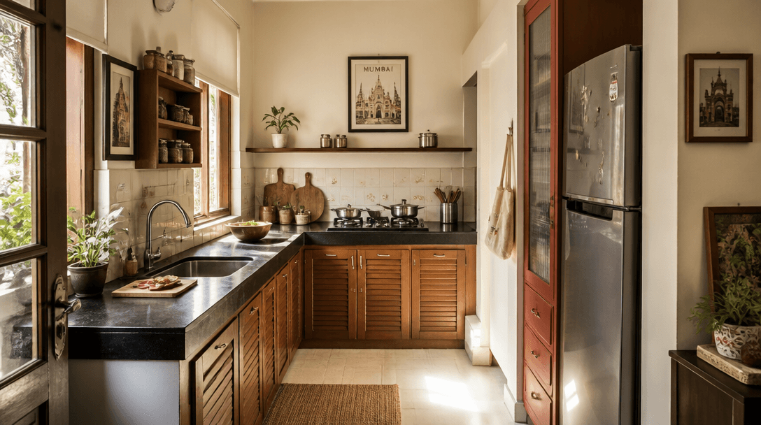 Interior design photo for How to redesign your kitchen on a tight budget