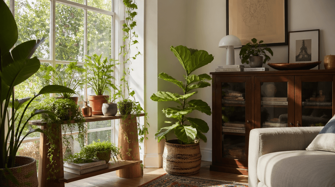 Interior design photo for How to use plants to make any room feel more alive