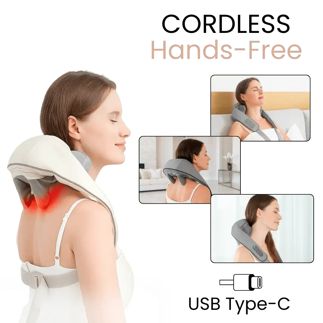 Neck and shoulder massager