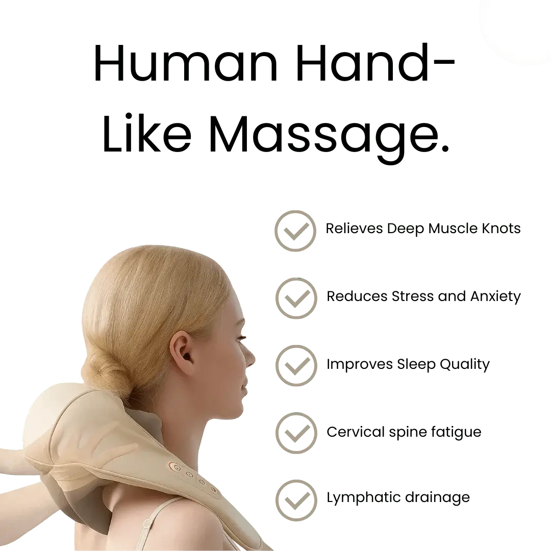 Neck and shoulder massager