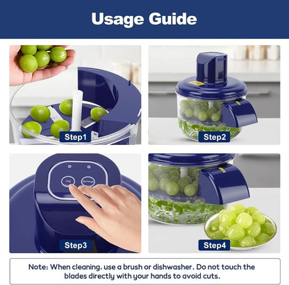 Portable Electric Fruits & Veggie Peeler