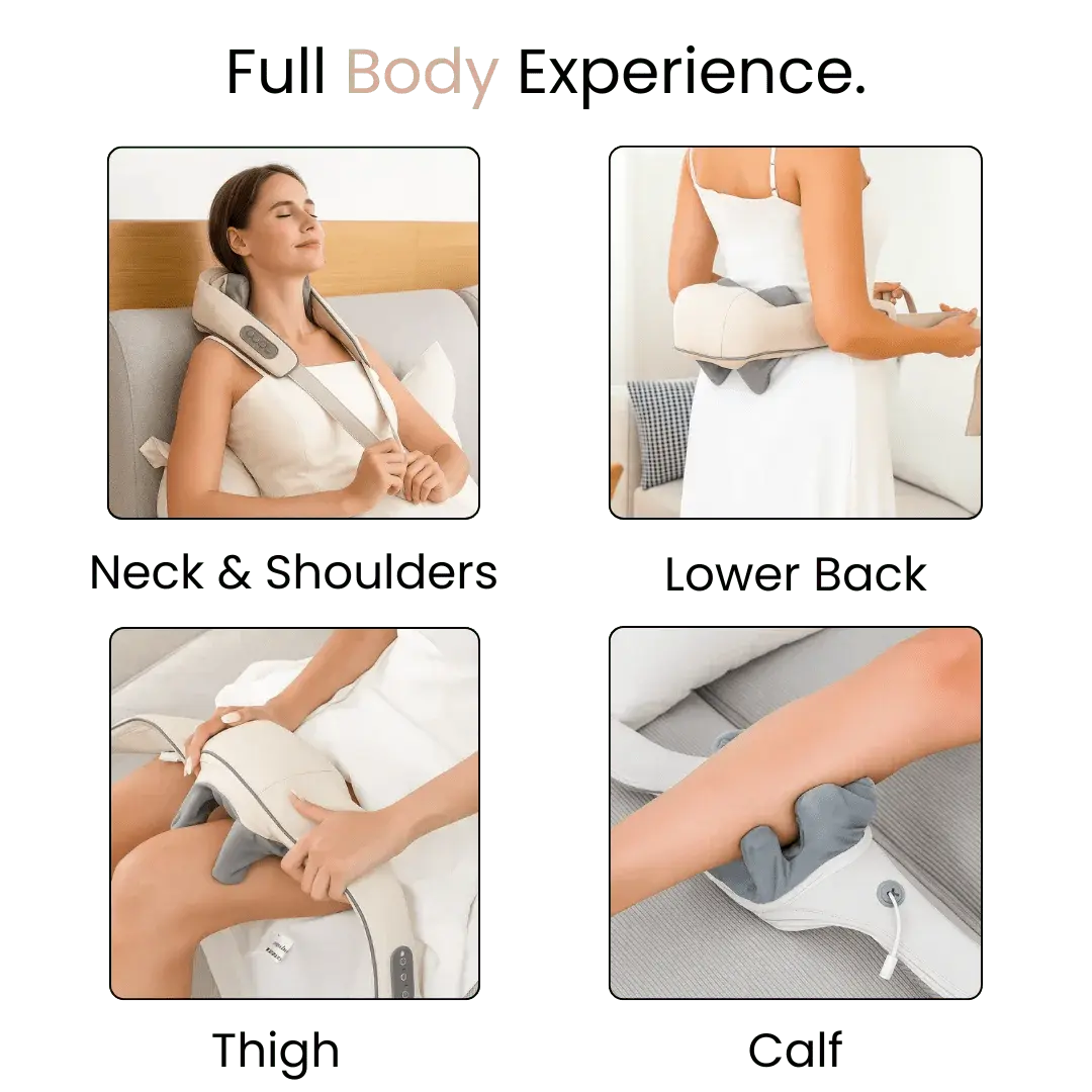 Neck and shoulder massager